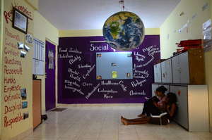 Our Social Justice wall.