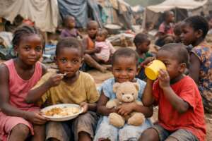 Support 300 Displaced Children in Ghana