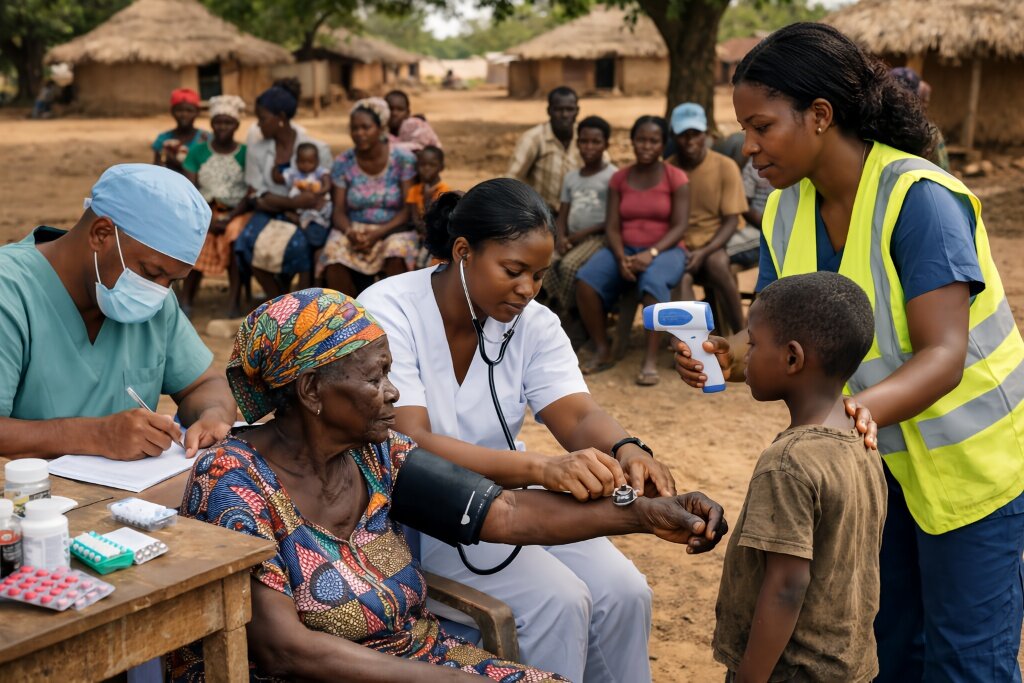Treat 500 Rural Patients in Kpandai