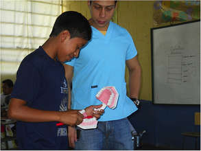 Dr. Contreras teaches dental hygiene