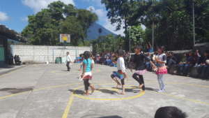 Skits at Tzan'chaj Primary School