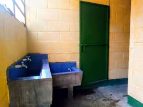 A new bathroom (with handwashing stations)