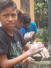 Taken on Int'l Handwashing Day with PaP and Baobab