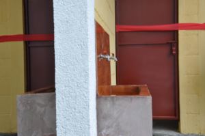 New handwashing station at the upper school