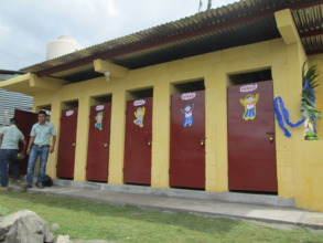 The new completed WASH facilities!