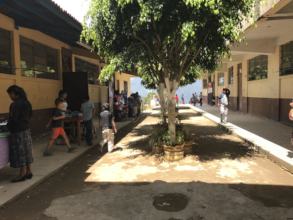 This busy school is attended by 590 students!