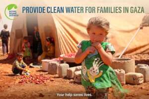 Provide Clean Water for Families in Gaza