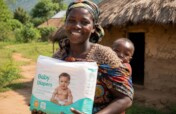 First Time Diapers for Rural Babies in Tororo