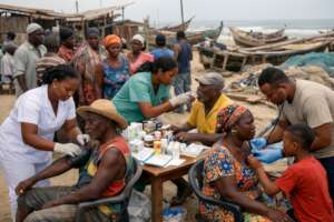 Treat 350 Fisherfolk Without Clinics