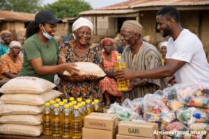 Support 400 Elderly People with Food Aid