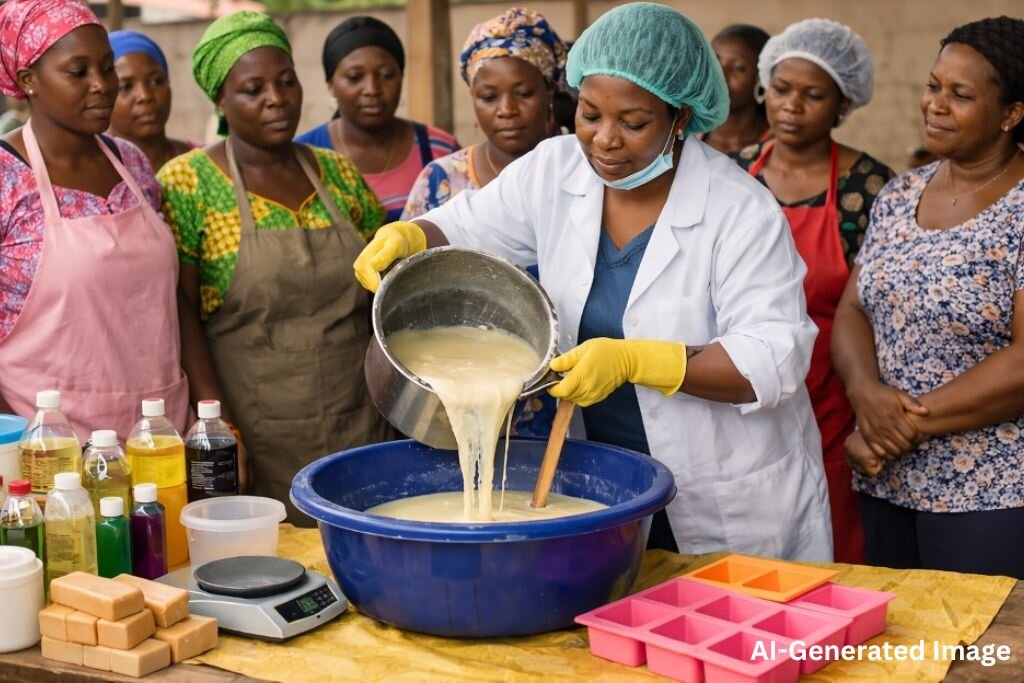 Train 250 Women in Soap Making