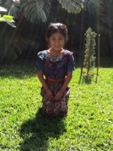 Ingrid is happy to receive a full scholarship.