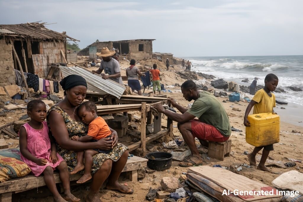 Support Families in Fuveme After Tidal Waves