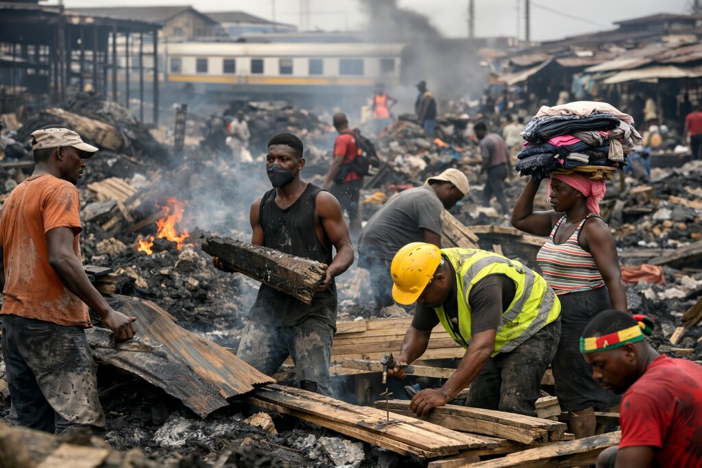 Help Fire Victims in Kantamanto Rebuild Shops