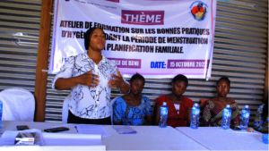 Menstrual health in a fragile area of North Kivu
