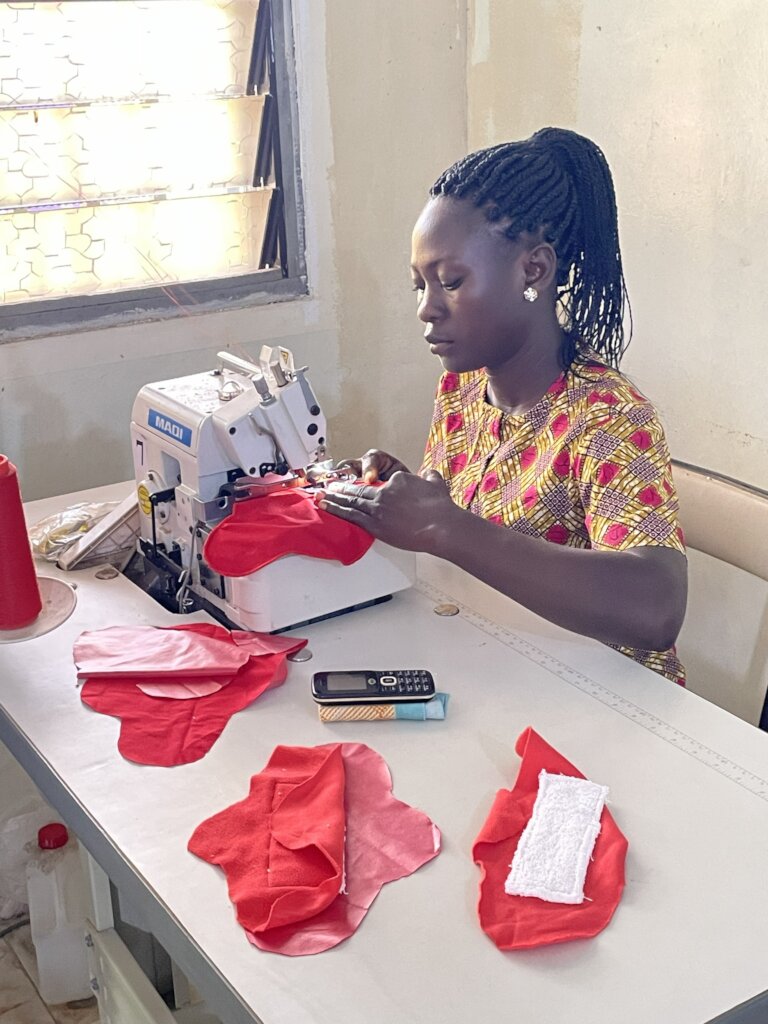 Empower Girls in Ghana with Reusable Sanitary Pads