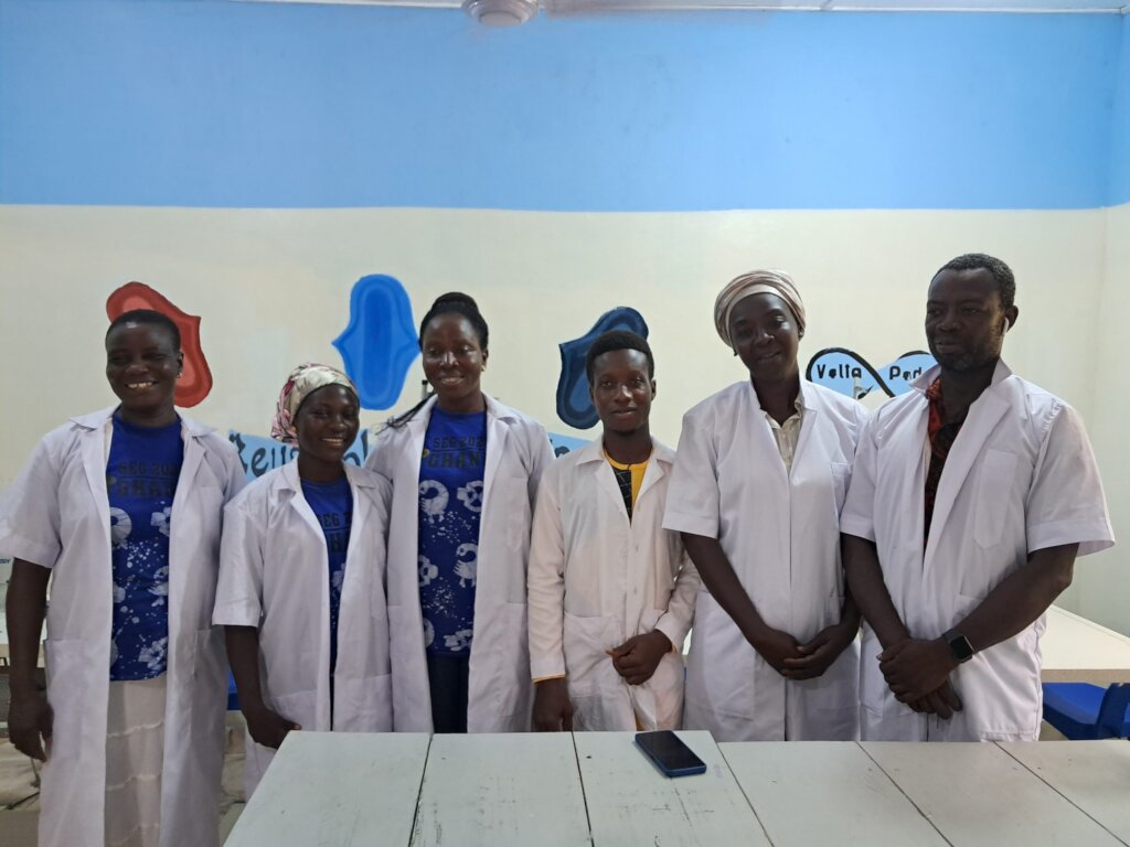 Empower Girls in Ghana with Reusable Sanitary Pads