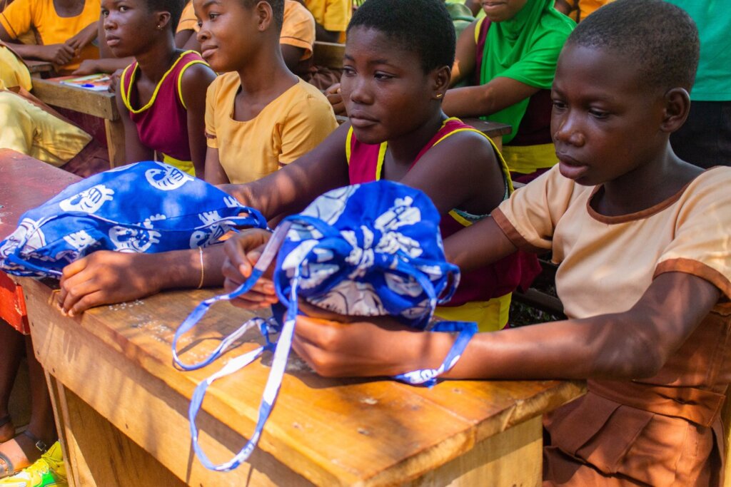 Empower Girls in Ghana with Reusable Sanitary Pads