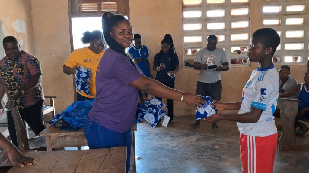 Empower Girls in Ghana with Reusable Sanitary Pads