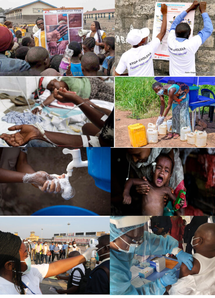 Fight DR Congo Epidemics: Ebola, Cholera, Mpox