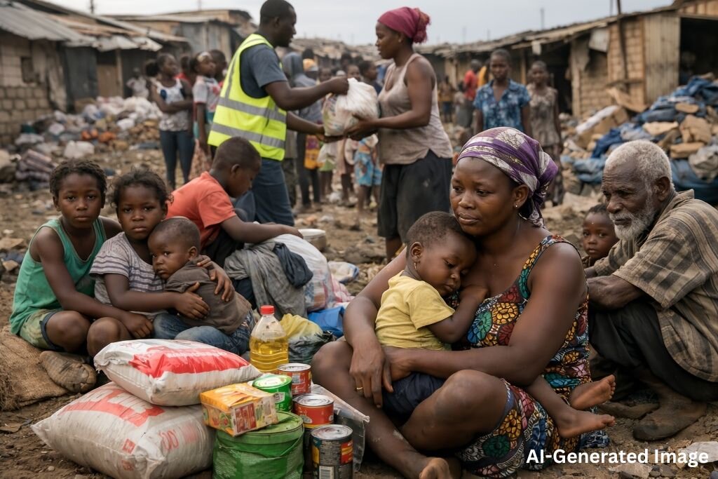 Help 300 Homeless Families in Ashaiman