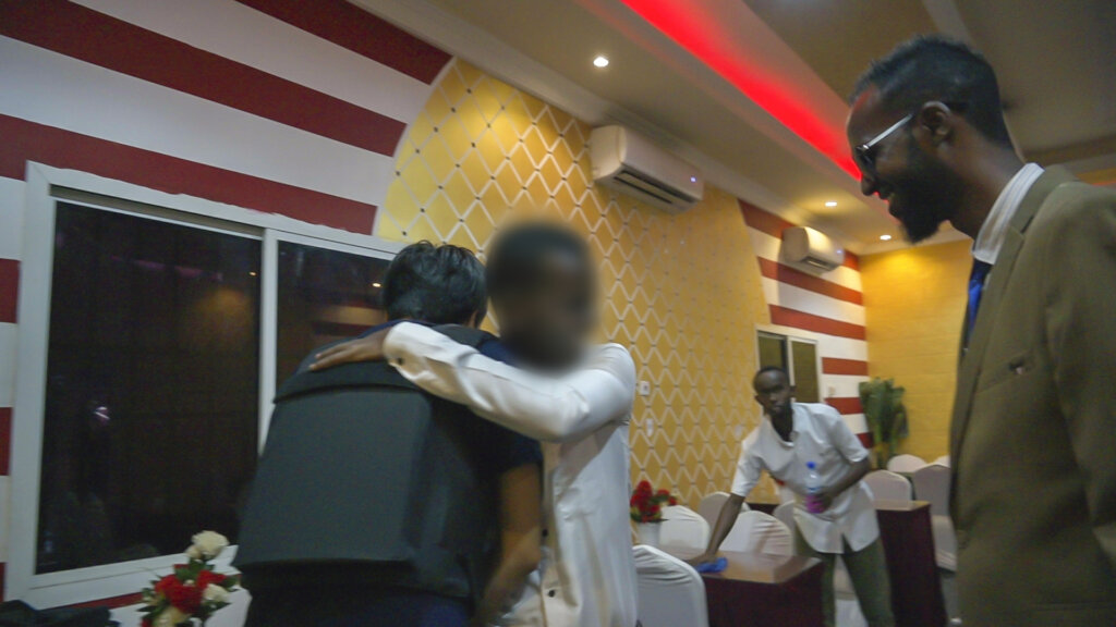 Mr. Nagai visited Mumin's restaurant.