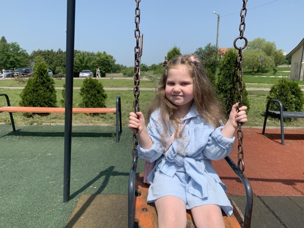 Emilia from Ukraine will smile