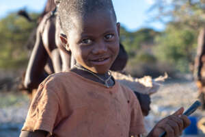 Young Himba boy from the Kunene Region
