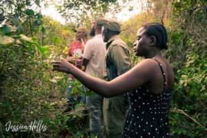 A Rocha Kenya team habitat mapping