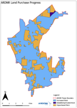 ARDNR Land purchase progress
