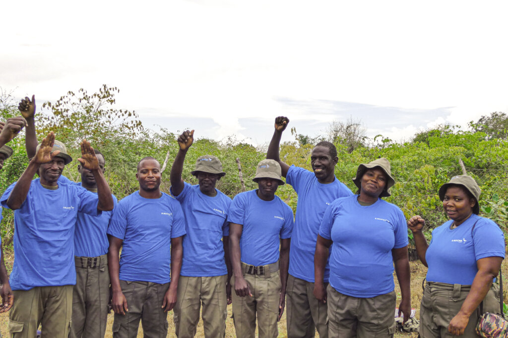 Our scouts who protect Dakatcha Nature Reserve