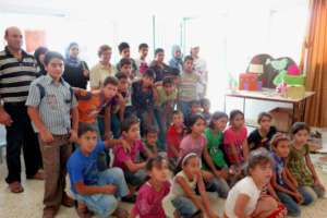 Al Aqaba Children and the model village they built