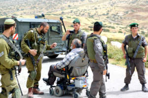 Haj Sami reminding Israeli army of their promise