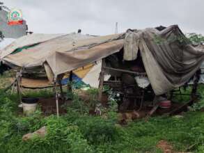 A Tarpaulin, A Lifeline for Poor Families