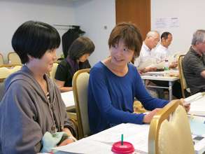 Nozomi Ashida and Atsuko Nagai from ADRA Japan