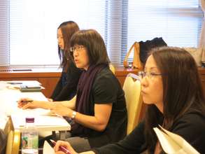(center) Yoko Asakawa from JEN