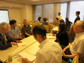 Group discussion during a workshop session