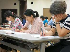 Workshop Participants Completing a BCP SImulation