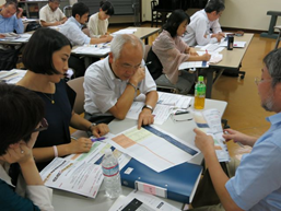 Hiroyuki Kakuho (center)  from Japan Platform
