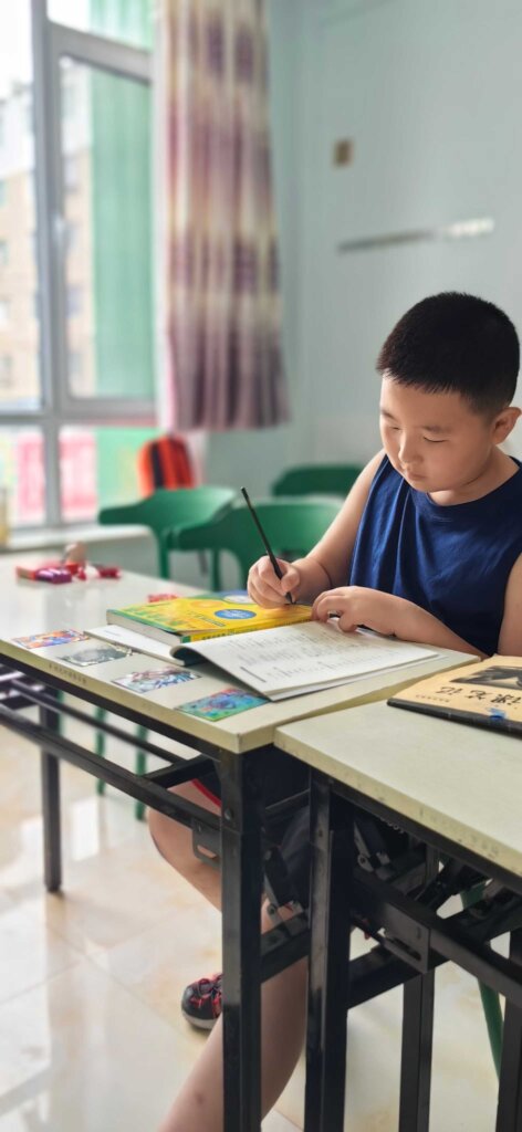 A Safe Reading Space for Rural Chinese Student