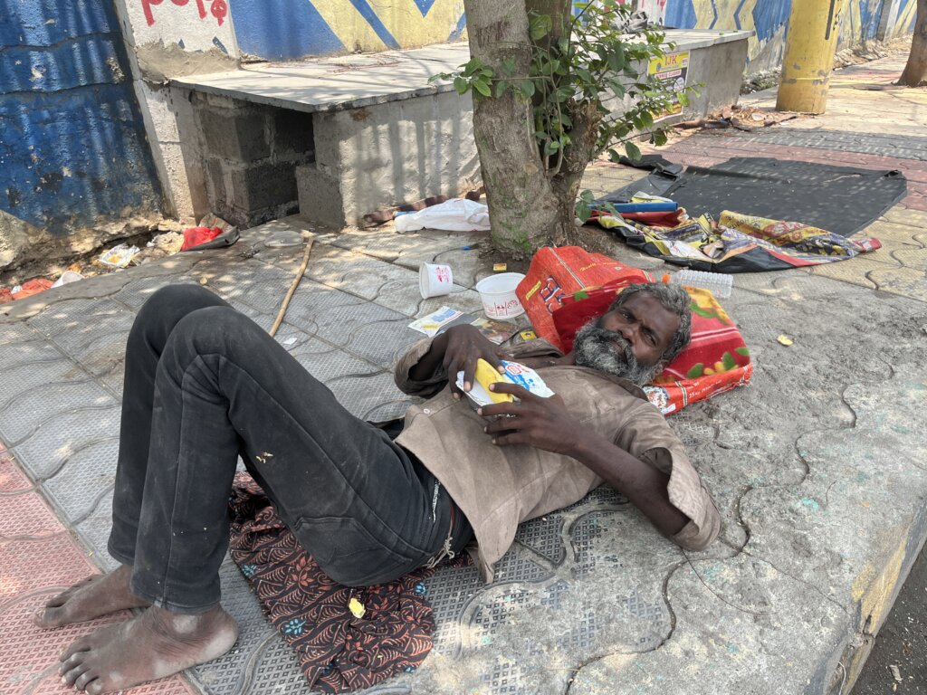 Donate Food for 50 Poor Homeless People in India
