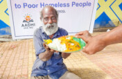Donate Food for 50 Poor Homeless People in India