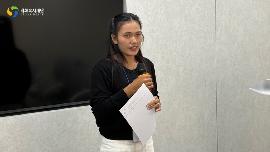 "I want become a female leader in Cambodia!"