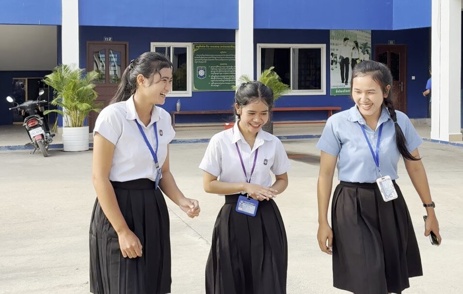 "I want become a female leader in Cambodia!"