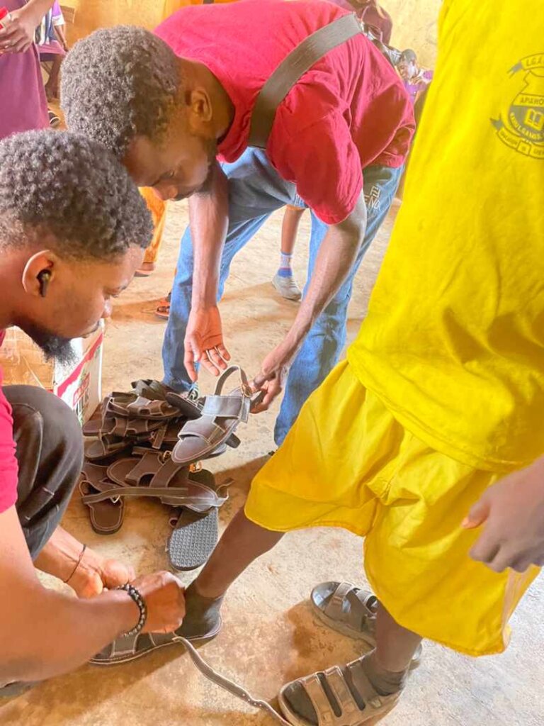 Give a Child the Gift of Shoes and Education