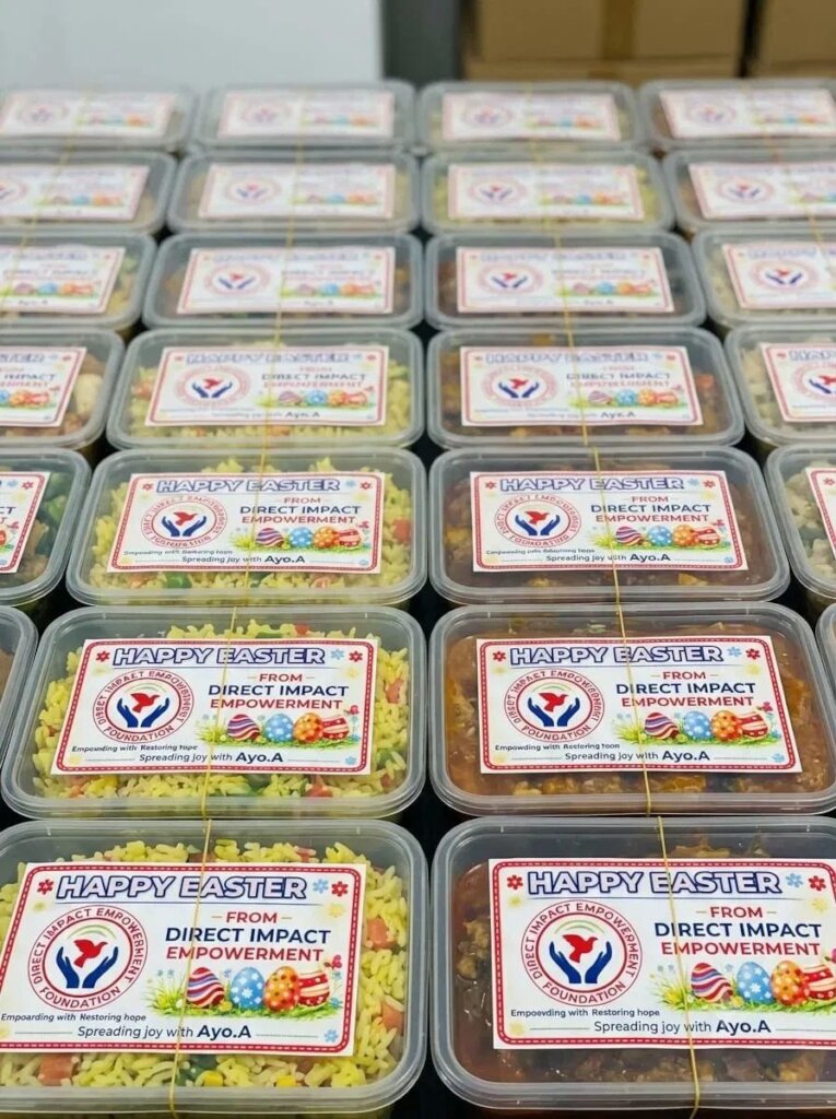 Easter 2026 branded meal boxes