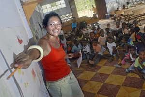 Environmental education in the jungles of Colombia