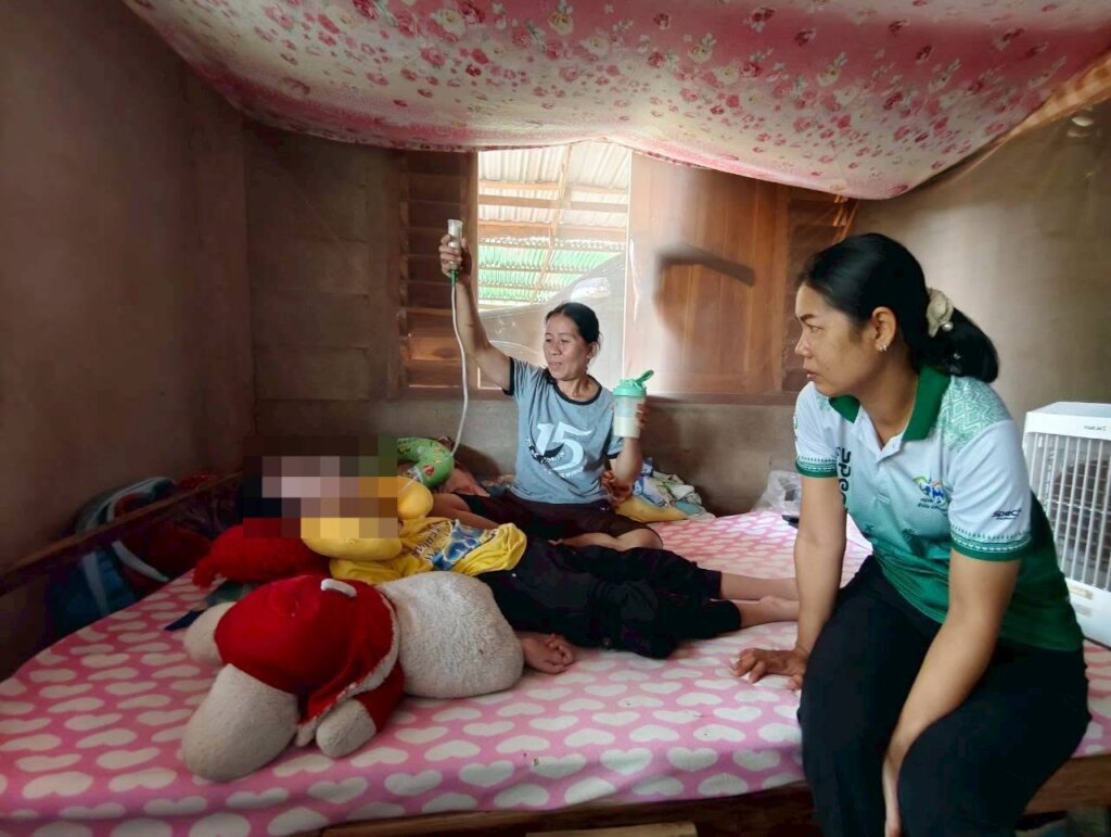 Home visit Nong Gaem in Loei Province