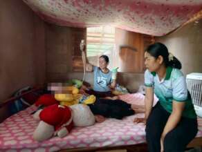 Home visit Nong Gaem in Loei Province