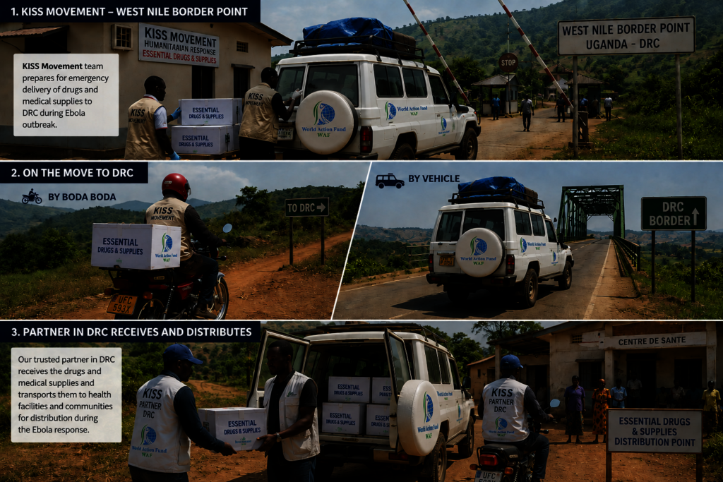 Emergency Drug Delivery in the Ebola Crisis